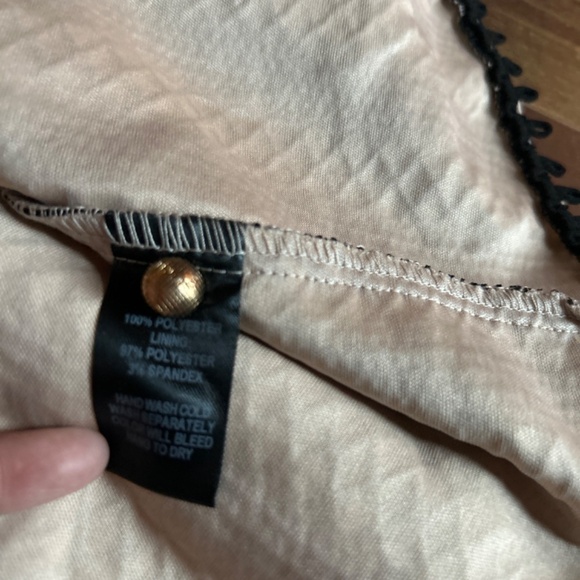 LULU'S Lace Mesh Long Sleeve Mini Dress Size XS - Picture 9 of 11